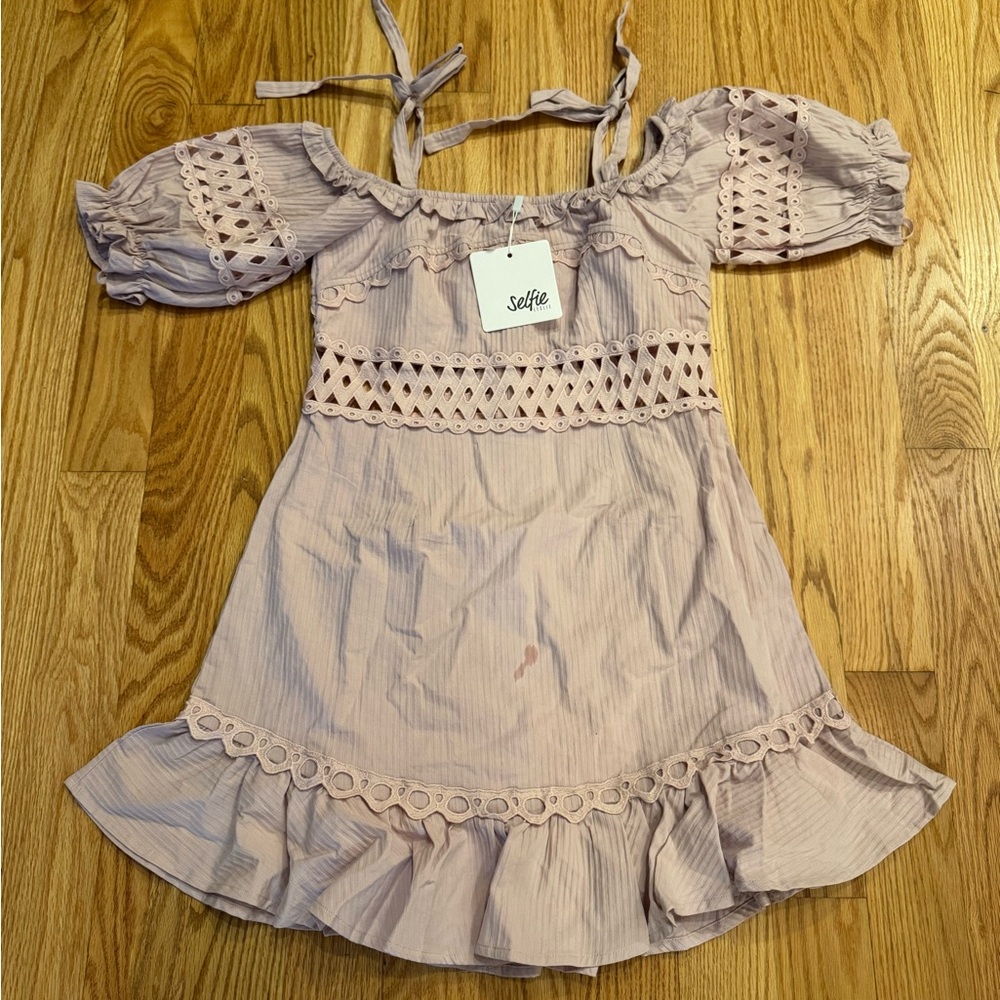 Selfie Leslie Lavender Midi Dress